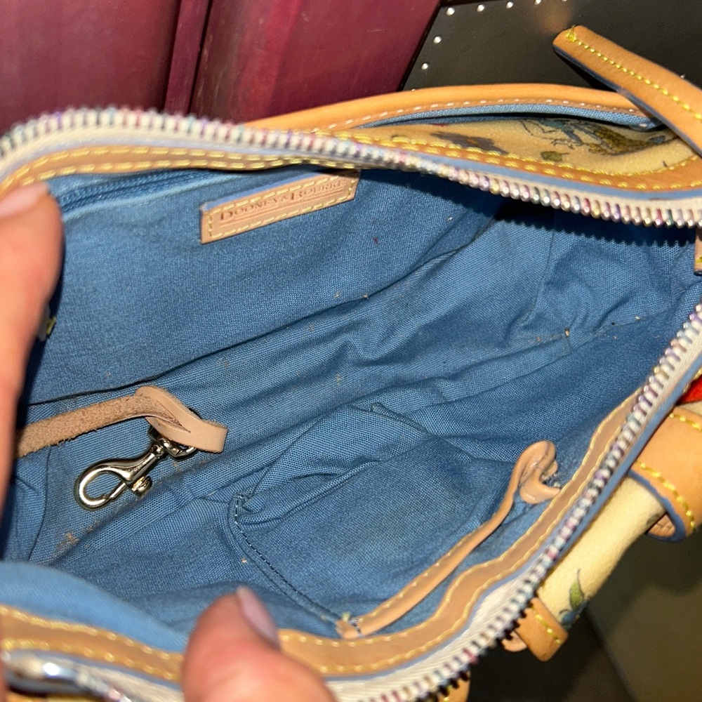 Dooney & Bourke Rainbow Zipper Bag RARE - Picture 5 of 14